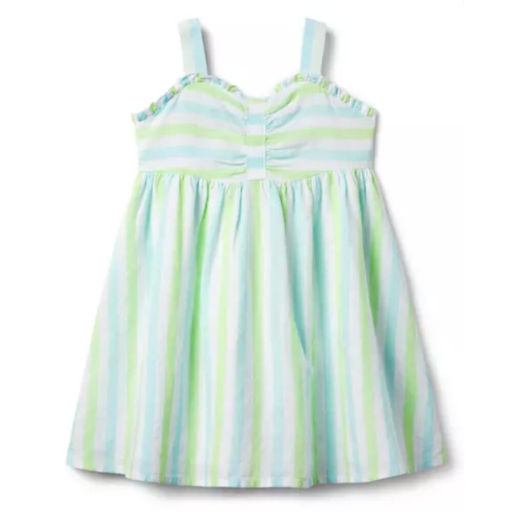 NWT Limited Edition Gray Malin x Janie and Jack Cabana Stripe Spring Dress 12